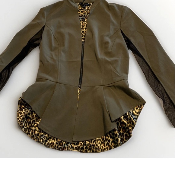 Poetic Justice Woman’s Peplum Jacket Small 80’s 90’s Y2K Classic Academia - Picture 5 of 16